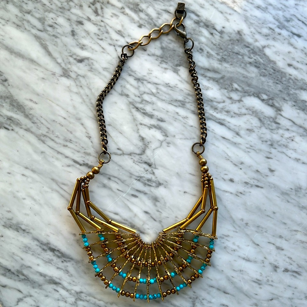 Anthropologie Armature Layered Necklace
